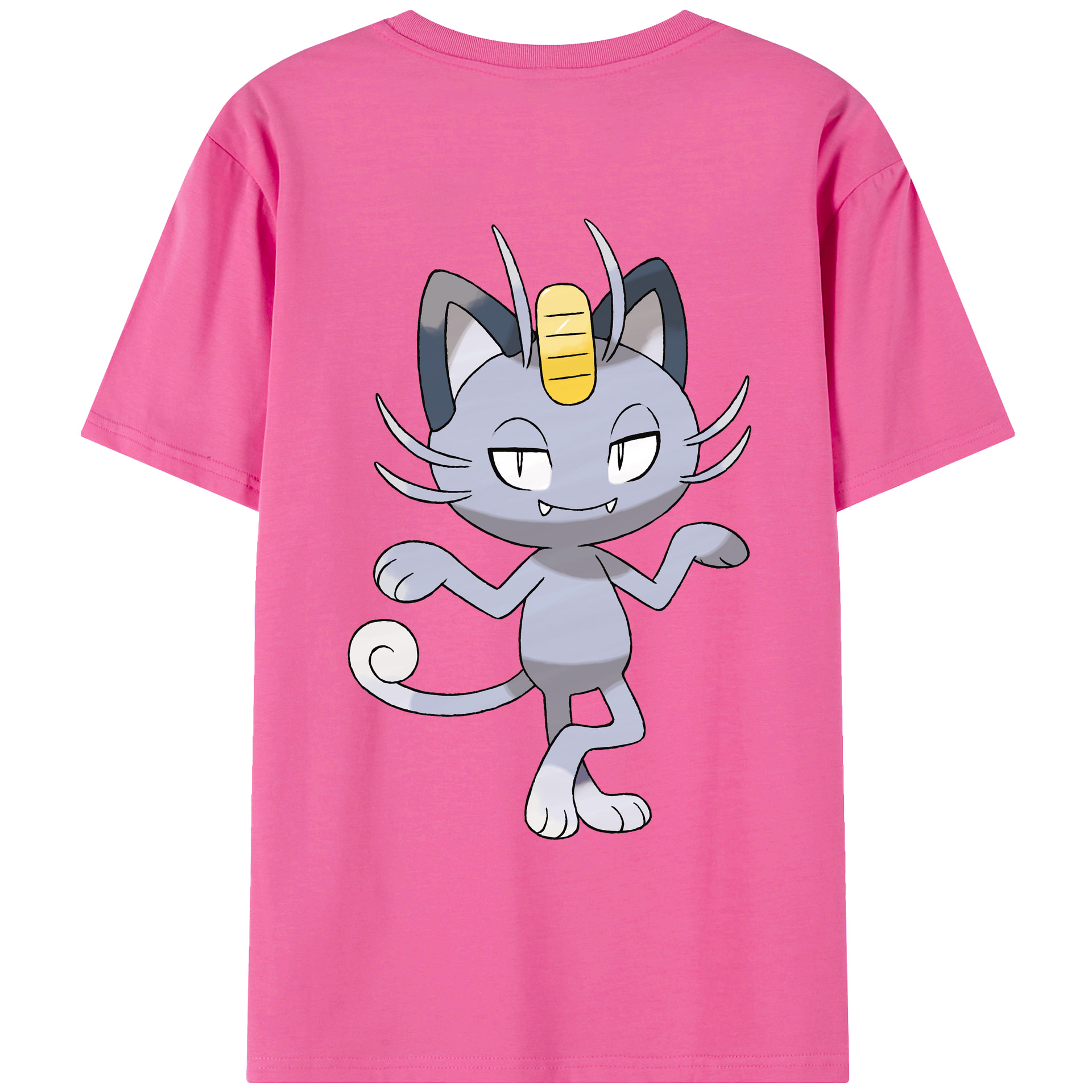 （画像用） ポケットモンスター Pokémon レディース半袖Tシャツ(バックプリント)